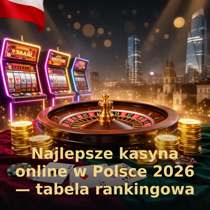 Najlepsze kasyna online w Polsce 2026 — tabela rankingowa