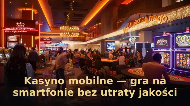Kasyno mobilne — gra na smartfonie bez utraty jakości
